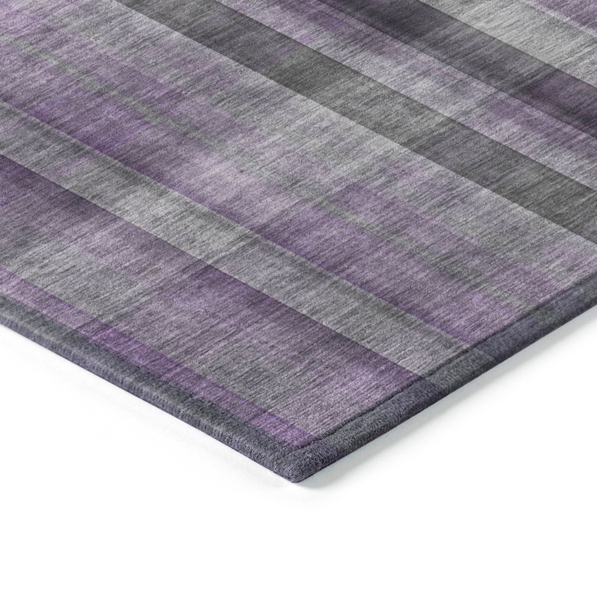 Addison Rugs Calm Mirage Purple Washable Indoor-Outdoor Rug