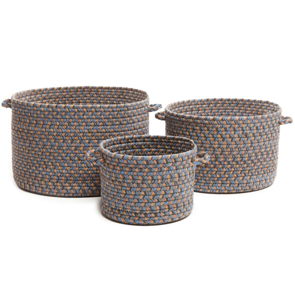 Camden Braided Handmade Outdoor Basket 3PC