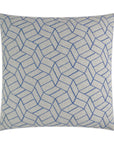 D.V. Kap Caramba Sapphire Grey Throw Pillow With Insert