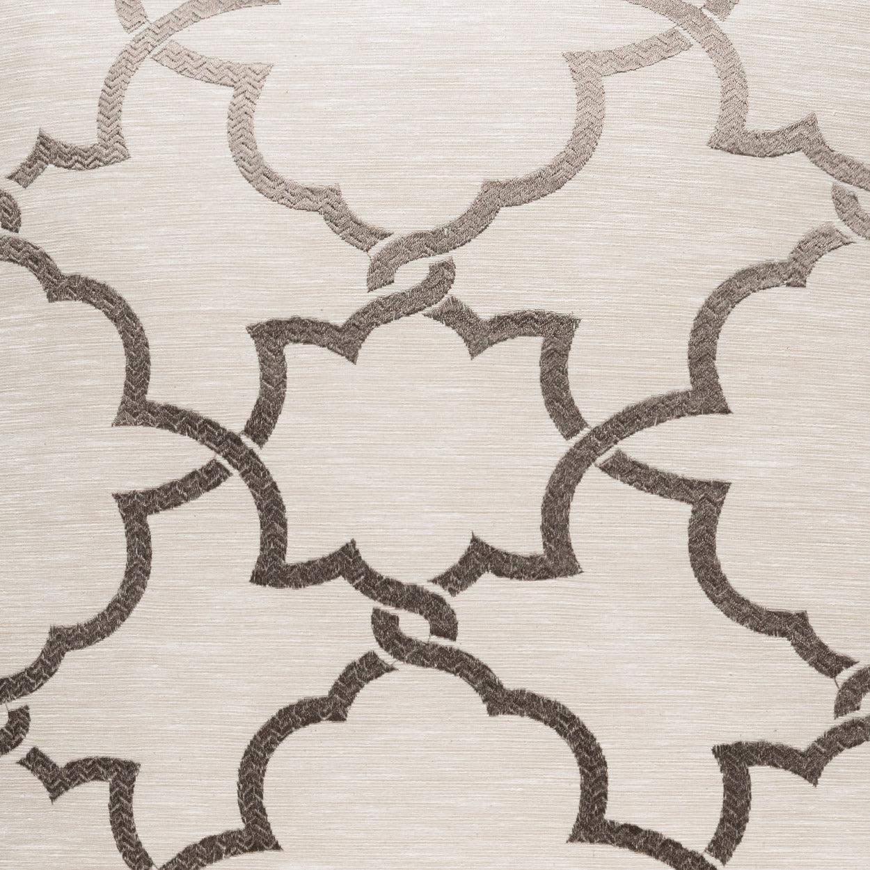 D.V. Kap Carlton Taupe Throw Pillow With Insert