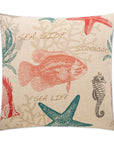D.V. Kap Carolina Multi Color Throw Pillow With Insert