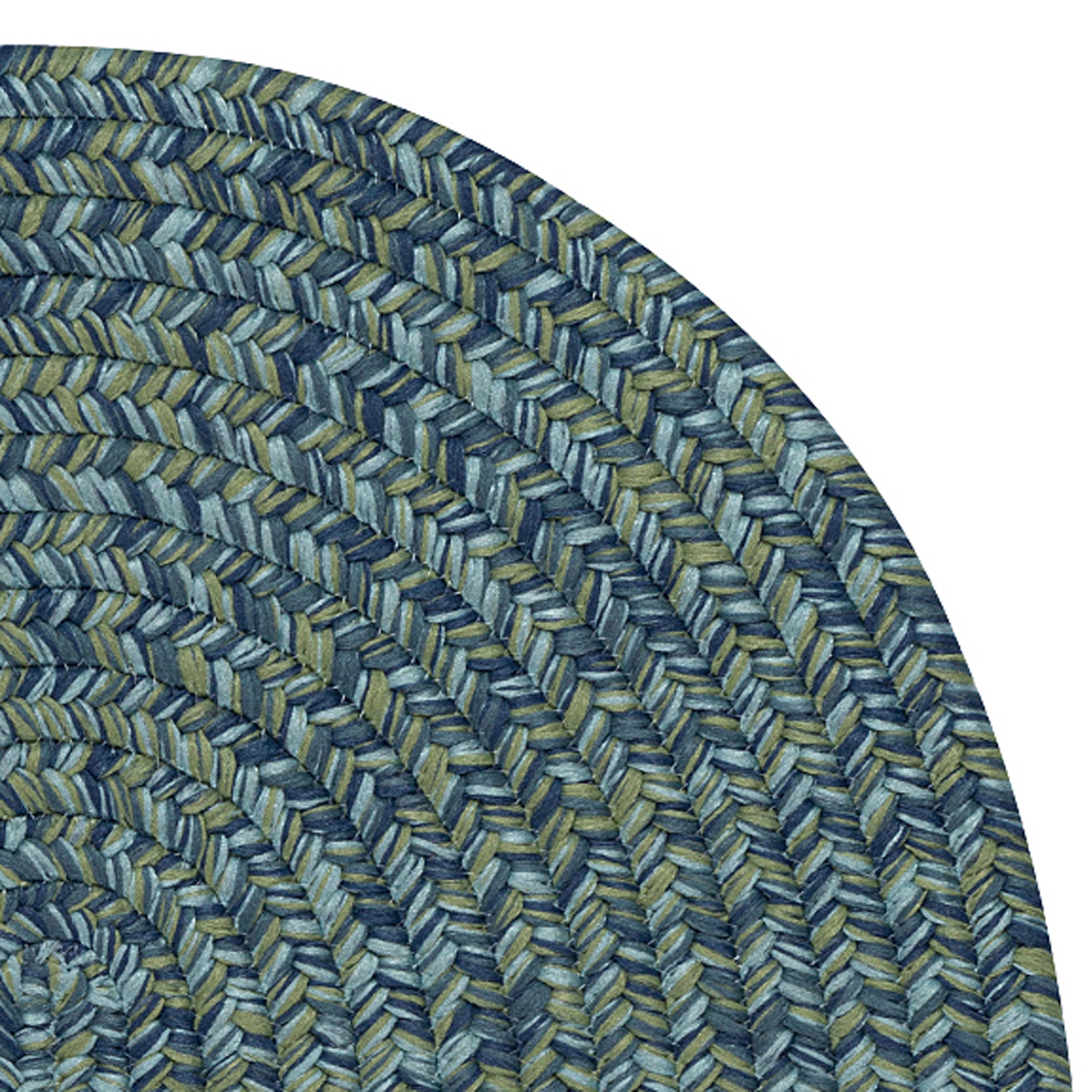 Carrington Tweed Modern Oval Outdoor Rugs