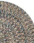 Carrington Tweed Modern Oval Outdoor Rugs