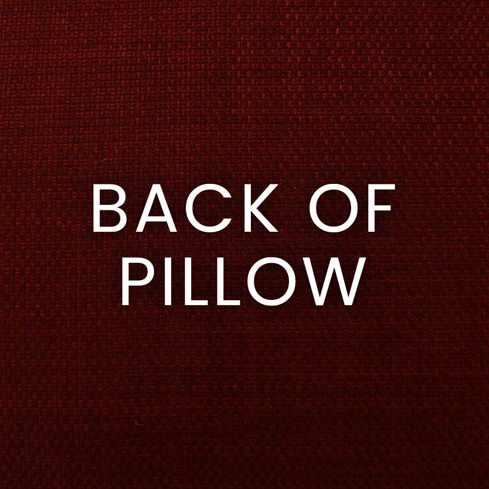 D.V. Kap Empress Casandra Red Throw Pillow With Insert