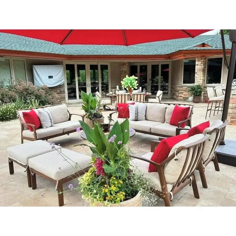 Castelle Berkeley Outdoor 3-Seater Sofa Deep Cushions