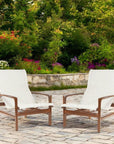 Castelle Berkeley Padded Sling Lounge Chair