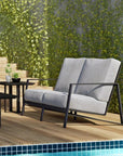 Castelle Castelle Prism Loveseat Deep Made in USA