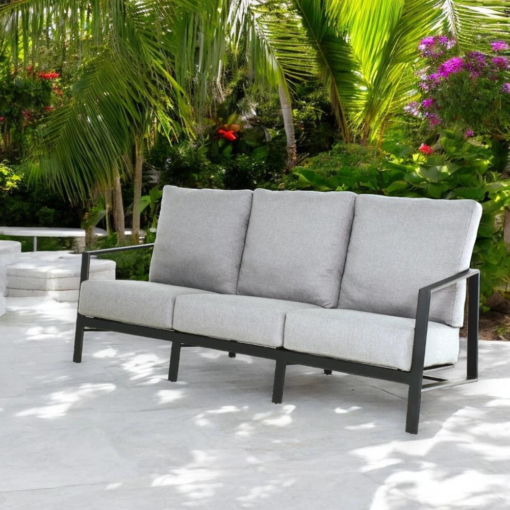 Castelle Prism Sofa High Back Deep 3 - Seater - LOOMLAN - Castelle - Outdoor Sofas &amp; Loveseats