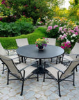 Castelle Tulip Aluminum Outdoor Round Dining Table