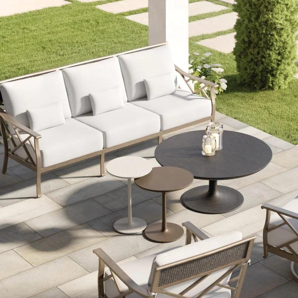 Castelle Tulip Round Outdoor Coffee Table