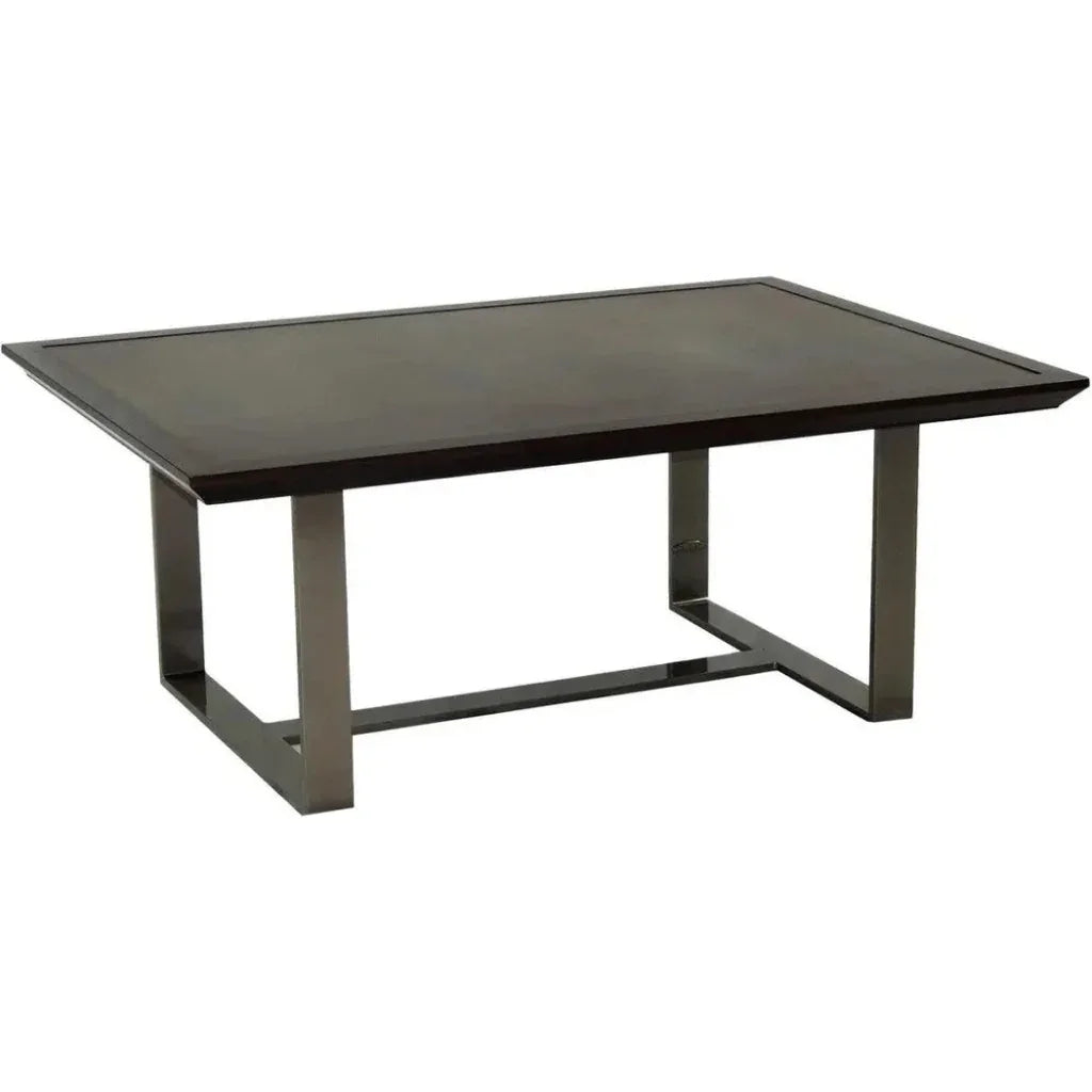 Castelle aAluminum Rectangular Coffee Table