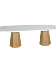 Nicolya Outdoor Oval Dining Table