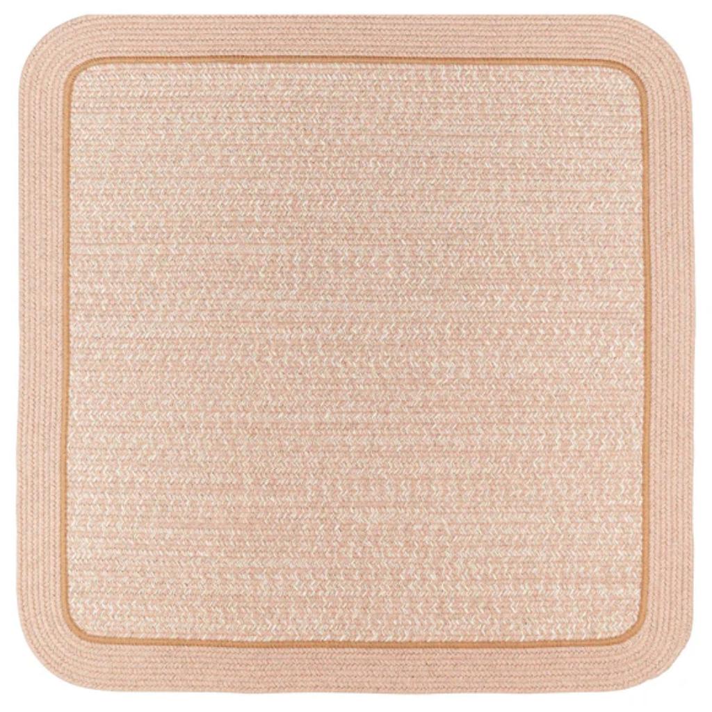 Casual Comfort Braided Square Reversible Area Rugs