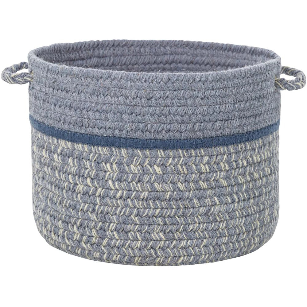 Casual Comfort Wool Braided Handmade Basket