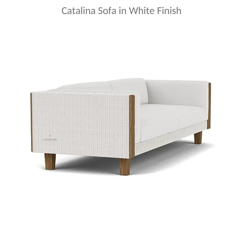Lloyd Flanders Catalina Wicker Lounge Set Sofa Chairs &amp; Ottomans