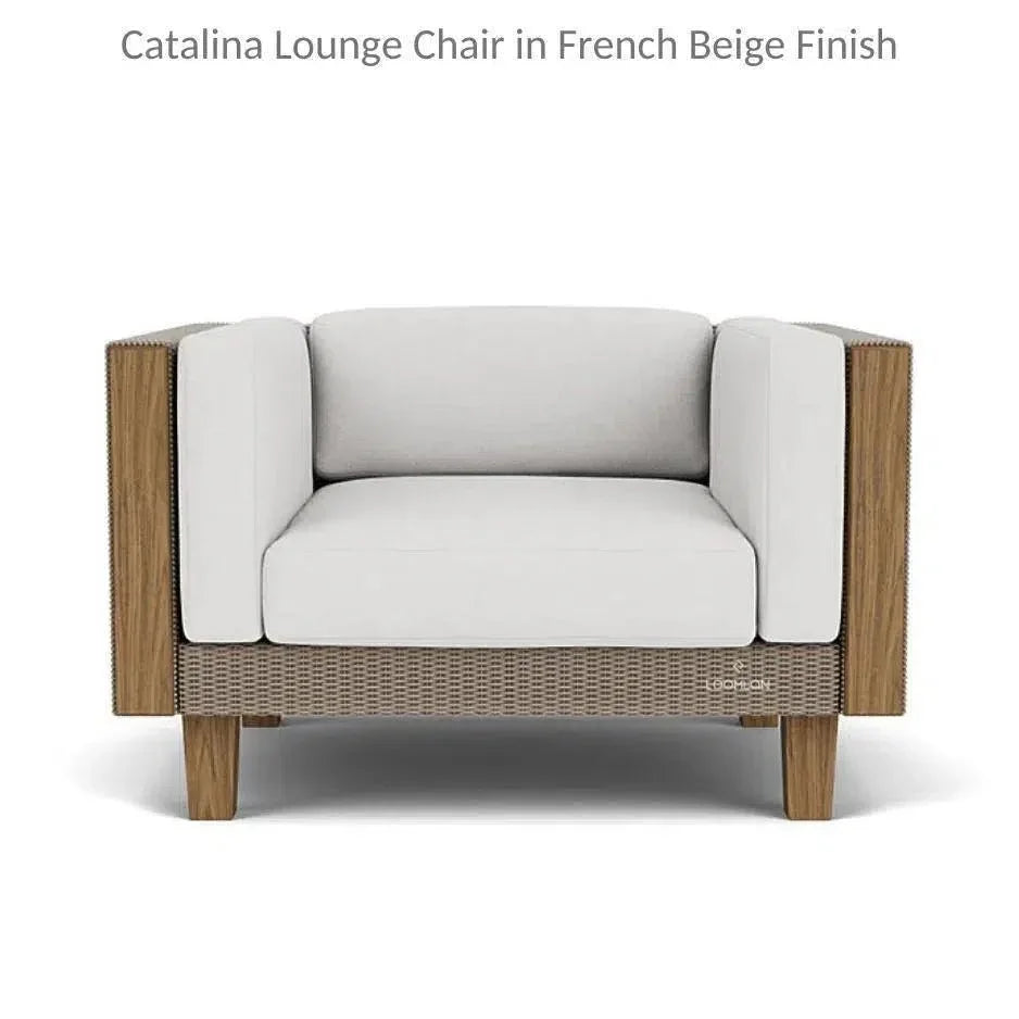 Lloyd Flanders Catalina Wicker Lounge Set Sofa Chairs &amp; Ottomans