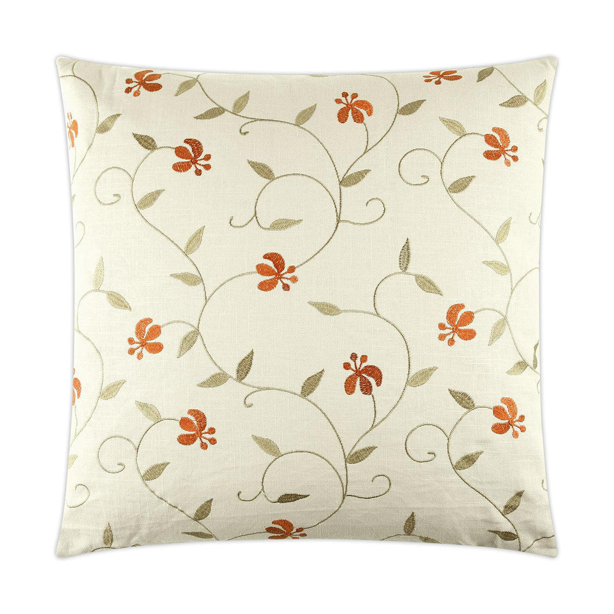 D.V. Kap Cedarberry Red Throw Pillow With Insert