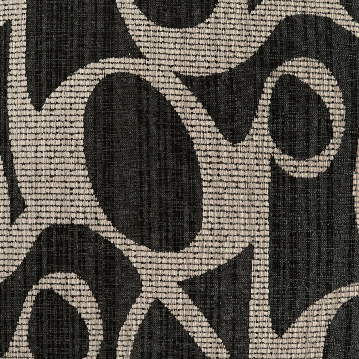 D.V. Kap Chalamont Charcoal Black Throw Pillow With Insert
