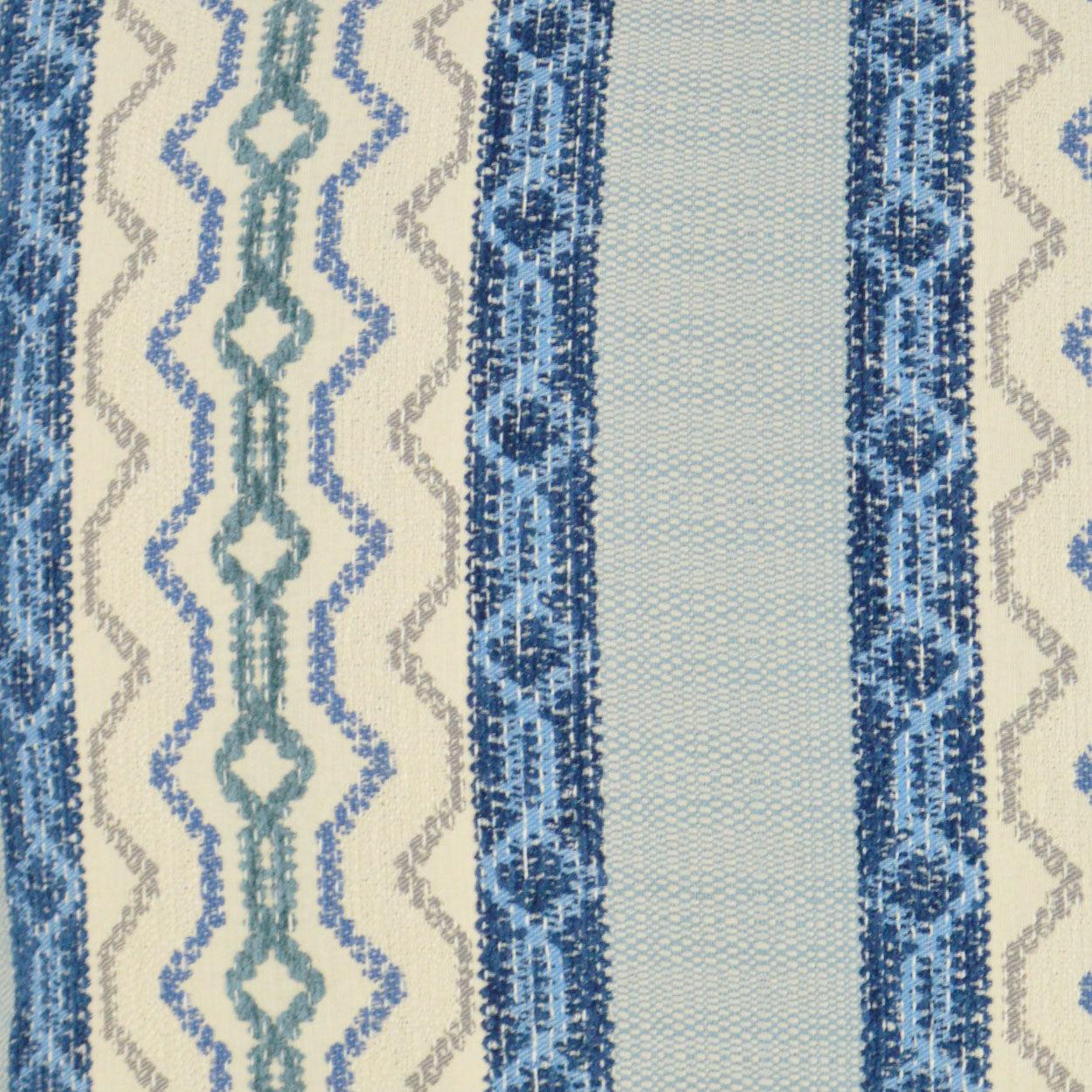 D.V. Kap Chandler Waterfall Blue Throw Pillow With Insert