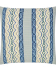 D.V. Kap Chandler Waterfall Blue Throw Pillow With Insert