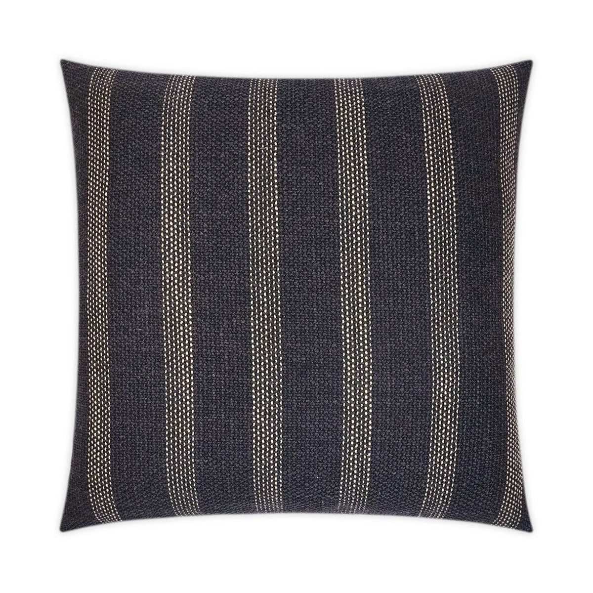 D.V. Kap Channel Black Throw Pillow With Insert