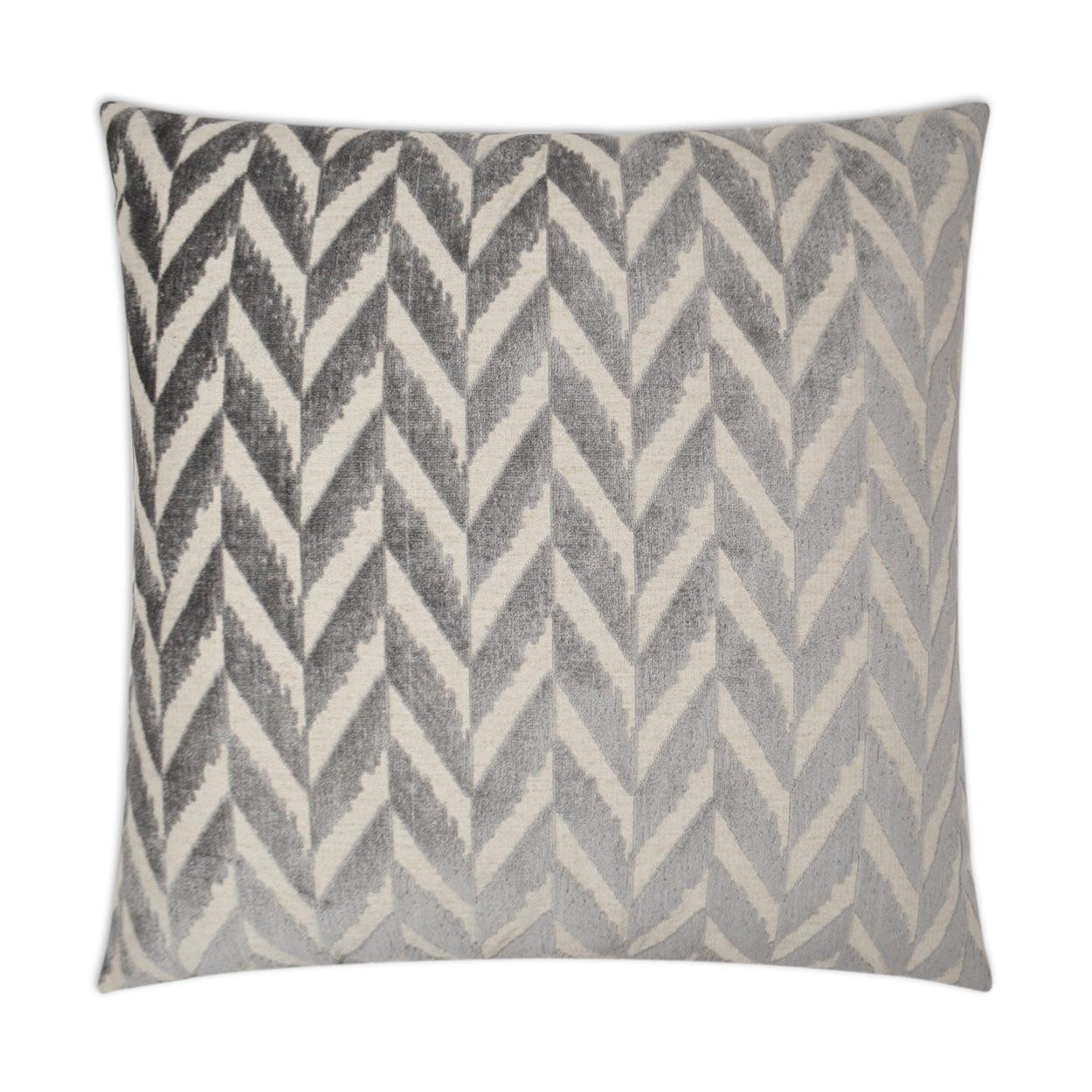 D.V. Kap Charming Zinc Grey Throw Pillow With Insert