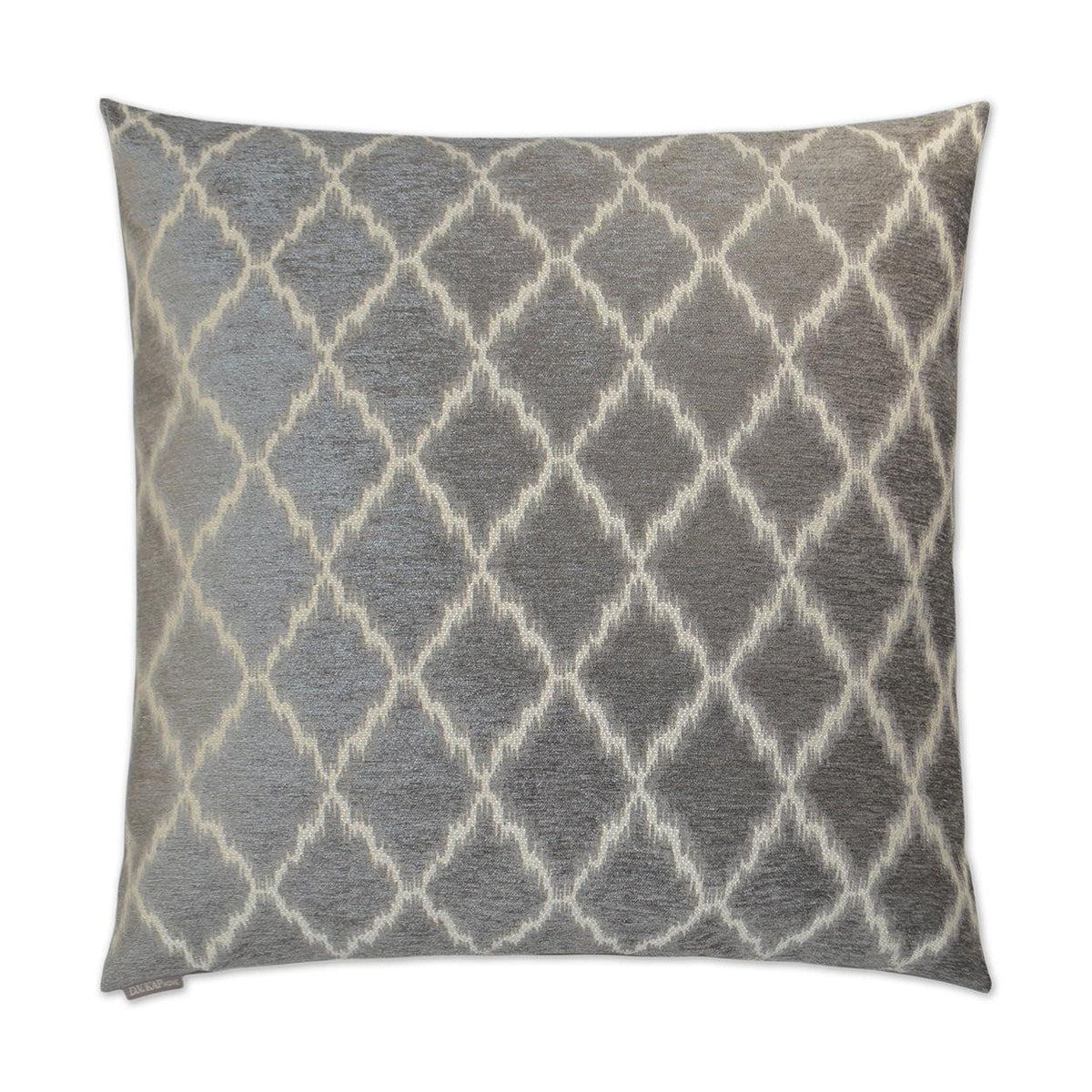 D.V. Kap Chateau Silver Throw Pillow With Insert