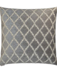 D.V. Kap Chateau Silver Throw Pillow With Insert