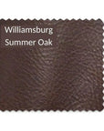 Chattam Dark Brown Leather Sofa Made the USA -- view 8