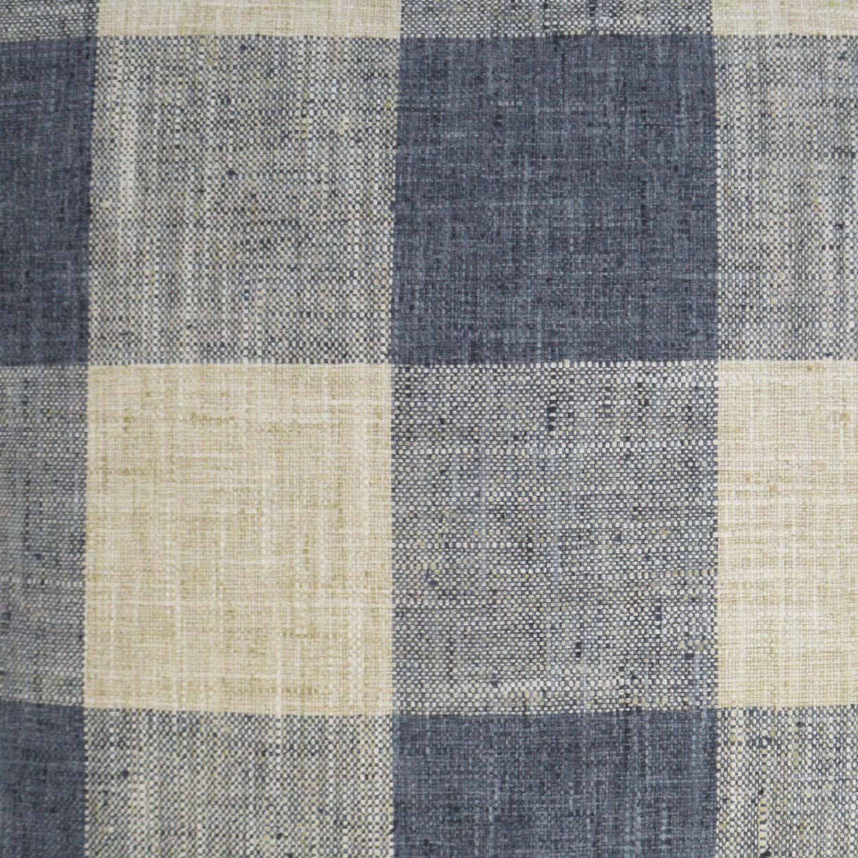 D.V. Kap Check Please Blue Throw Pillow With Insert