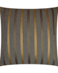 D.V. Kap Cheverny Charcoal Grey Throw Pillow With Insert