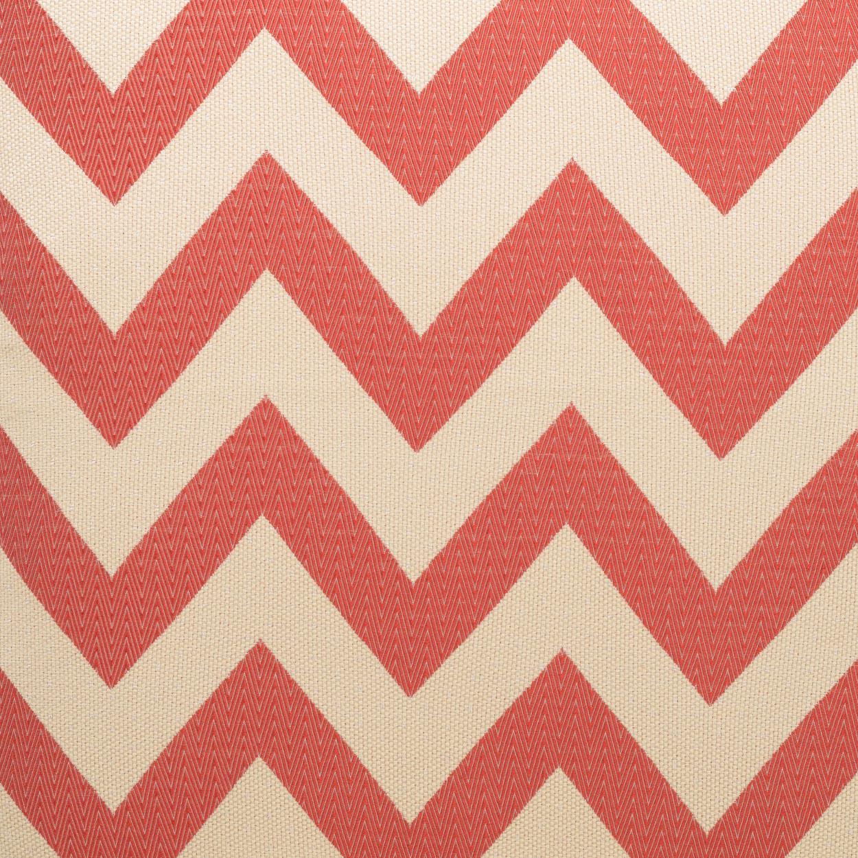 D.V. Kap Chevron Chic Red Throw Pillow With Insert
