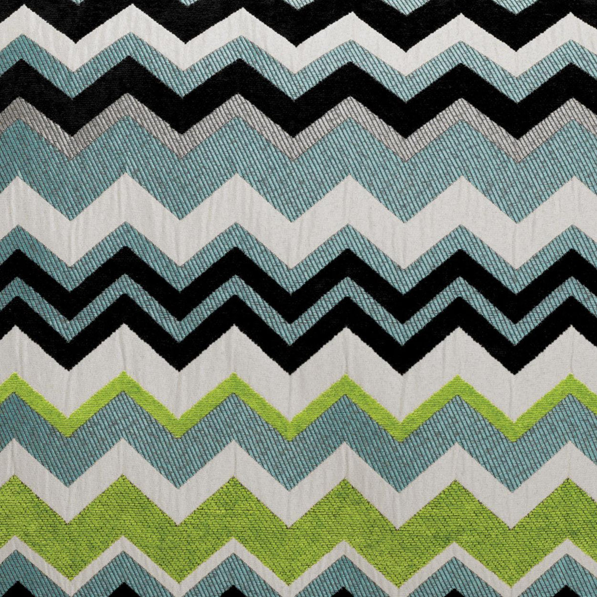 D.V. Kap Chevron Green Throw Pillow With Insert