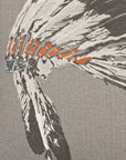 D.V. Kap Chief Smoke Grey Throw Pillow With Insert