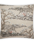 D.V. Kap Chonburi Zen Brown Throw Pillow With Insert