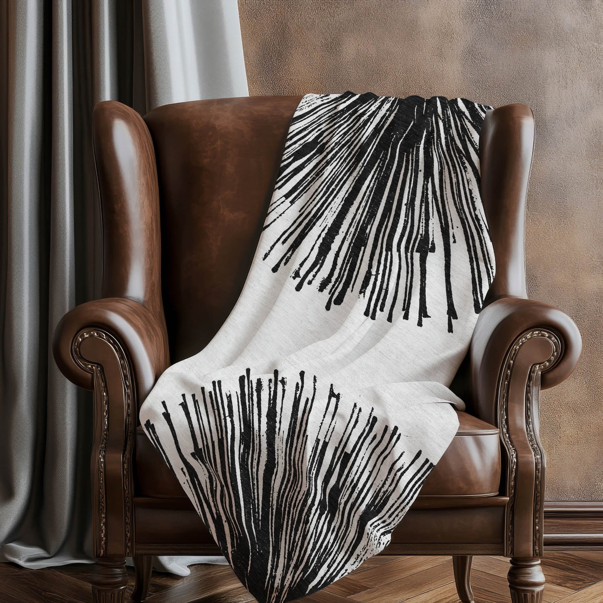Addison Rugs Circles 50" x 70" Throw Blanket
