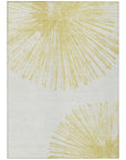 Addison Rugs Circles Beige Washable Indoor-Outdoor Rug