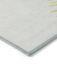 Addison Rugs Circles Beige Washable Indoor-Outdoor Rug