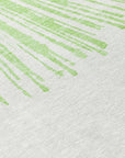 Addison Rugs Circles Green Washable Indoor-Outdoor Rug