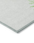 Addison Rugs Circles Green Washable Indoor-Outdoor Rug