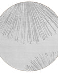 Addison Rugs Circles Grey Washable Indoor-Outdoor Rug