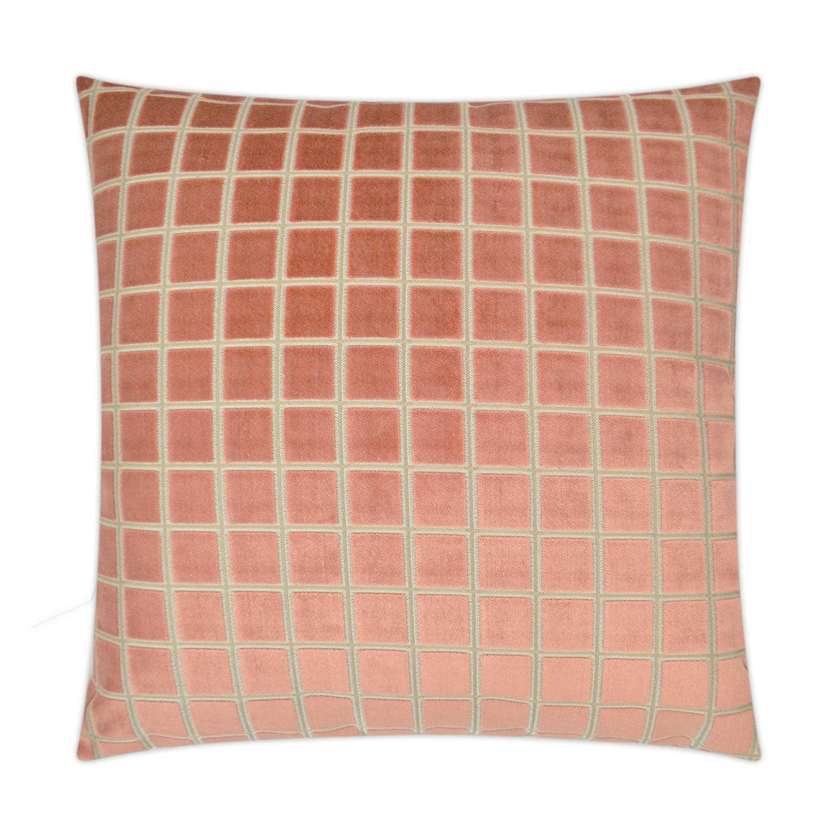 D.V. Kap Close Quarters Light Pink Throw Pillow With Insert