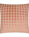 D.V. Kap Close Quarters Light Pink Throw Pillow With Insert