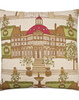 D.V. Kap Conservatory Ruby Red Throw Pillow With Insert