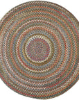 Country Jewel Braided Round Reversible Area Rugs