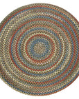 Country Jewel Braided Round Reversible Area Rugs