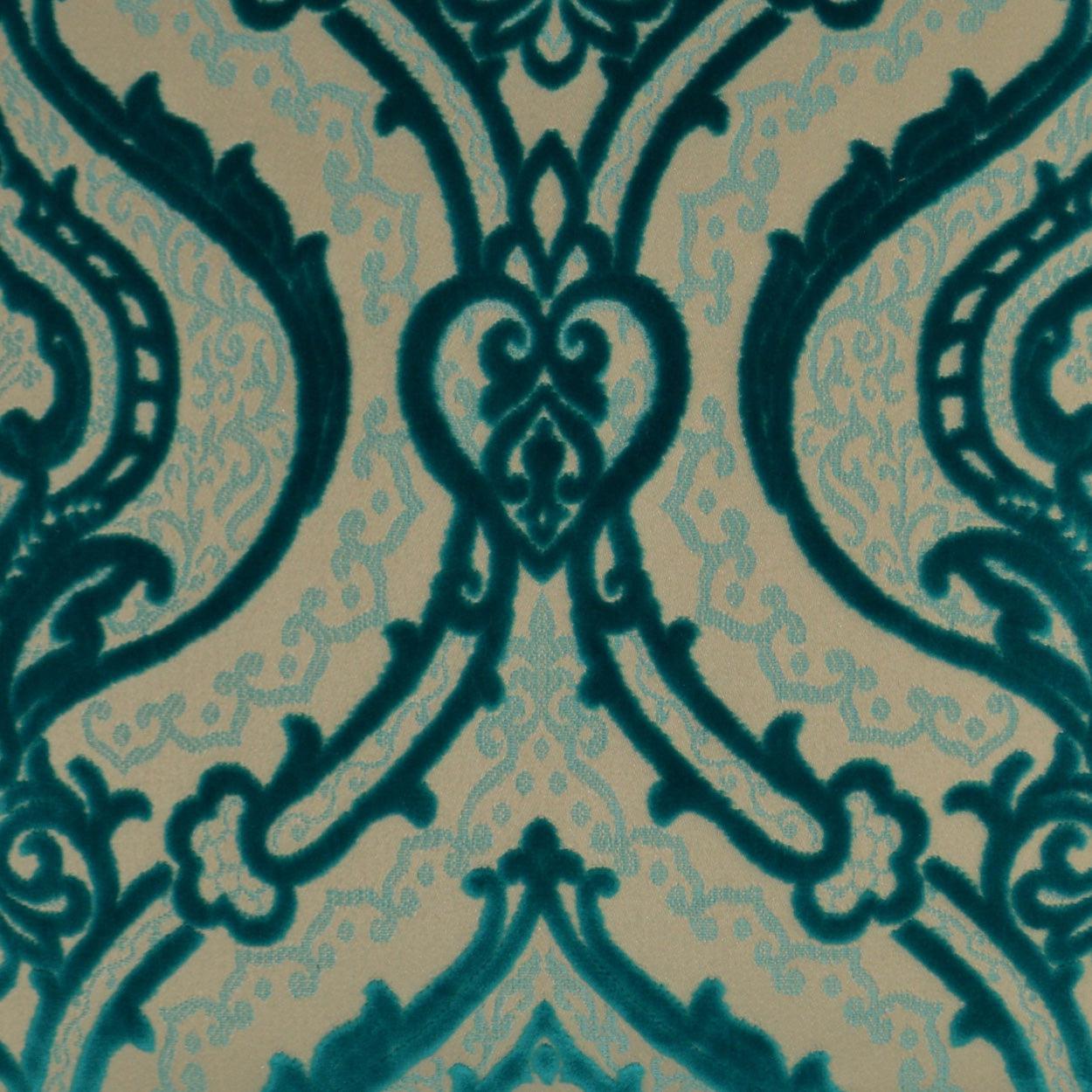 D.V. Kap Couture Turquoise Throw Pillow With Insert
