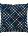 D.V. Kap Crossroads Blue Throw Pillow With Insert