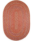 Cypress Braided Oval Reversible Area Rugs