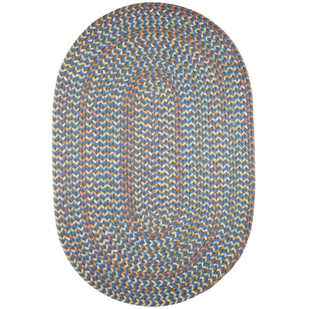 Cypress Braided Oval Reversible Area Rugs